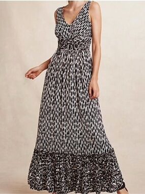 Plenty Dresses Tracy Reese Petites Seacoast Maxi Dress Size XXSP NWT!